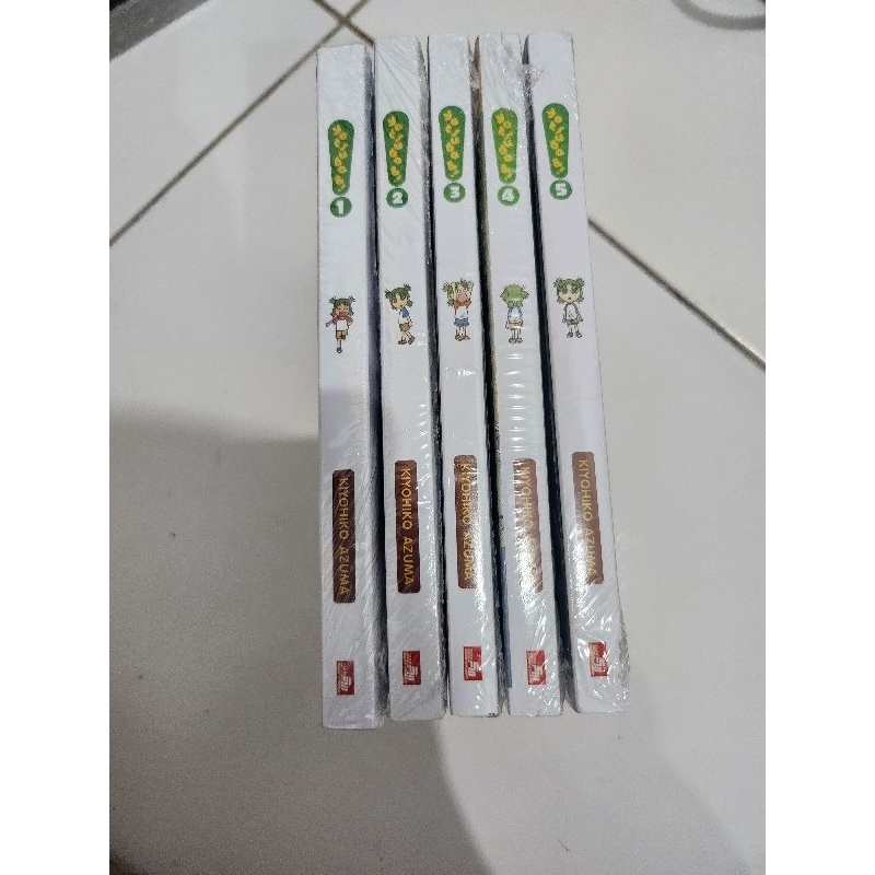 Komik Yotsuba set 1-5 cetak ulang 2023 segel ori