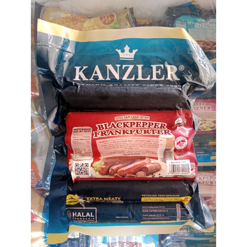 

sosis kanzler blackpepper Frankfurter