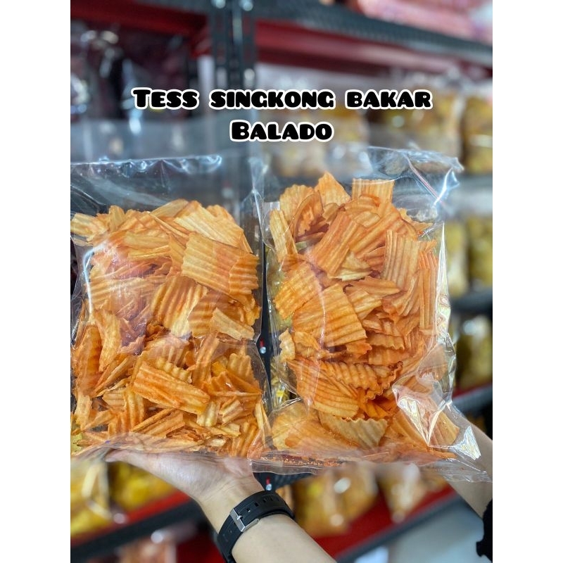 

tess singkong bakar balado 500 gr