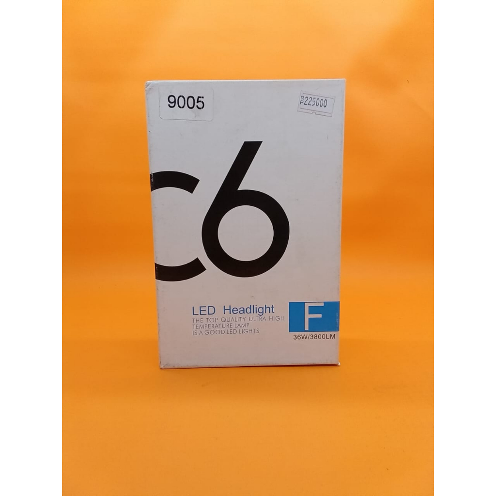 Lampu Depan mobil LED  C6 HB3  Original