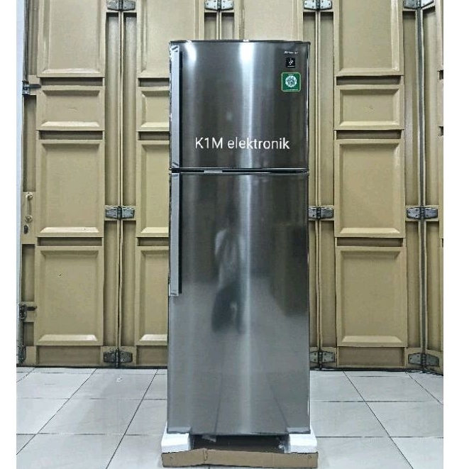 Kulkas Sharp 2 pintu SJ 420GP-SD (Plasmacluster ion, Nano Deodorizer)