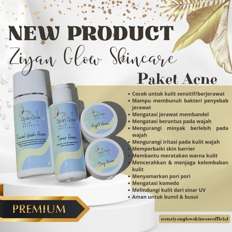 ECER ZIYAN GLOW SKINCARE PENGGANTI N'GLOW SKINCARE