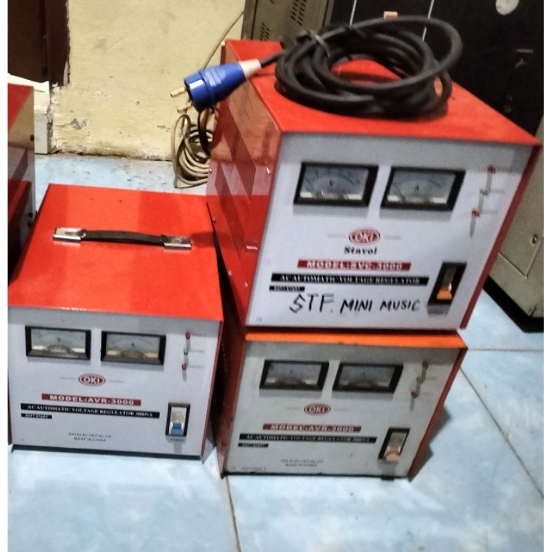 Stabilizer voltase stavolt Oki 3000watt mulus