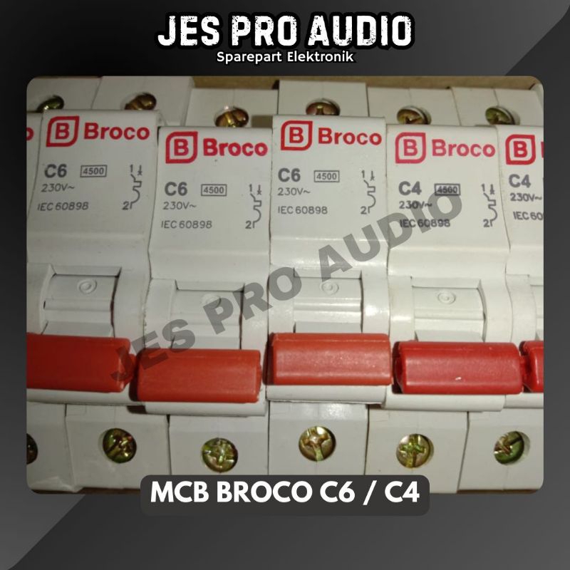 BROCO MCB C6 / C4