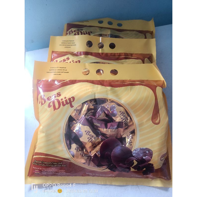Coklat Bess diip isi 40pcs