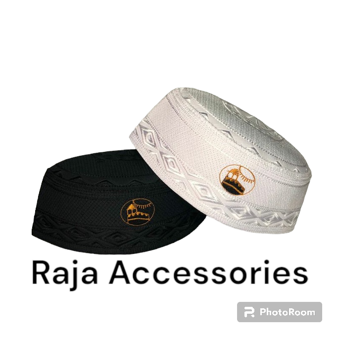 PECI HAJI PUTIH LOGO MEKKAH KA'BAH