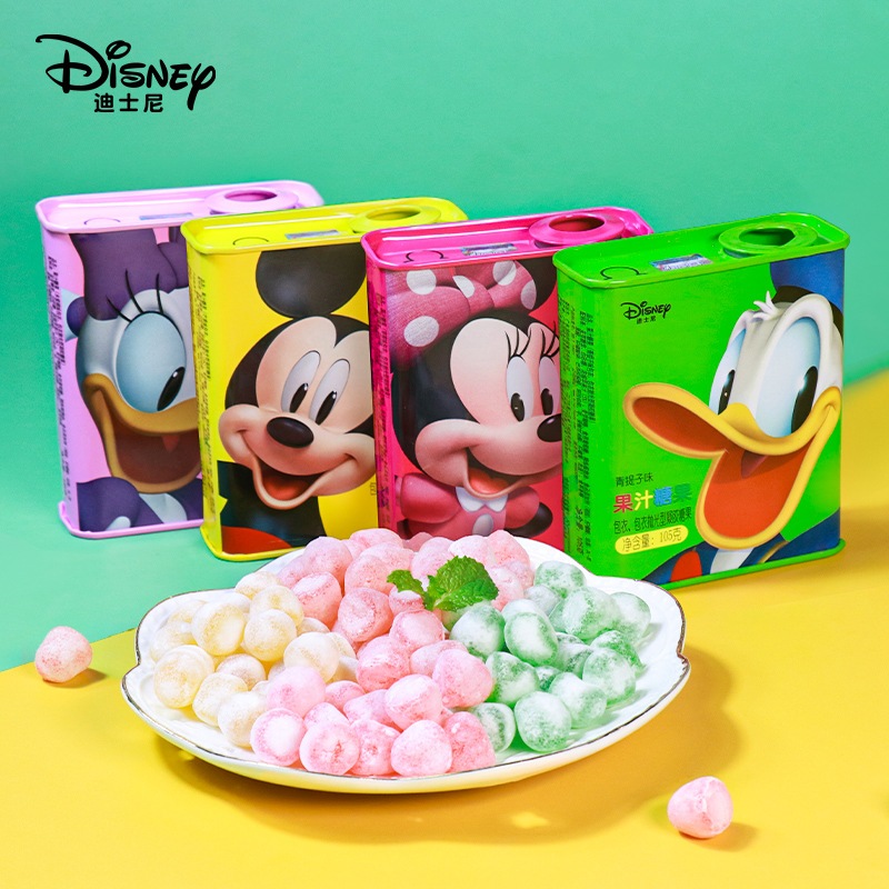 

Permen Disney, Permen gummy, Permen Rasa Buah Peach, Strawberry, And Manggo, dan Persik