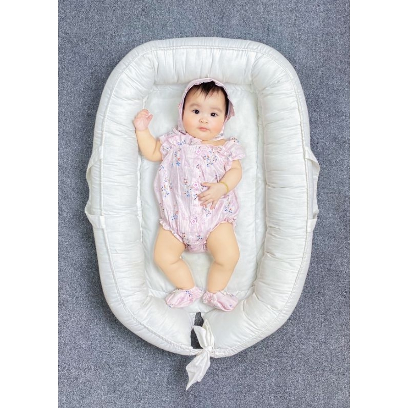 baju bayi perempuan set jumper + topi + sepatu