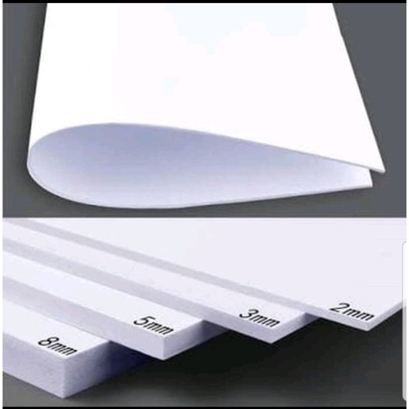 

PVC 3mm / PVC Foam Board 3 mm 75 cm x 40 cm