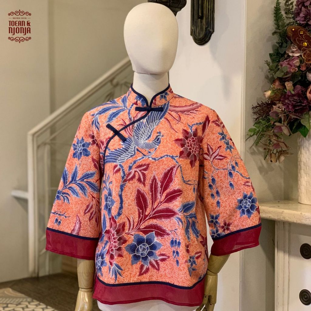Batik Toean Njonja - Blouse Cheongsam Encim