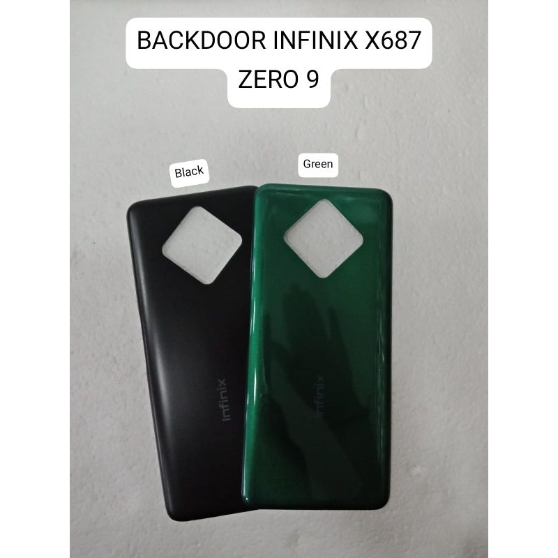 BACKDOOR INFINIX X687/ZERO 8 (BLACK,GREEN)
