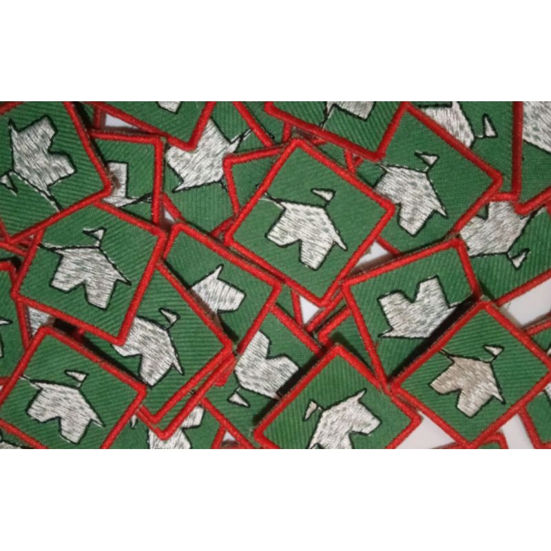 TKK Penggalang Berkemah Madya Bordir kemah pramuka