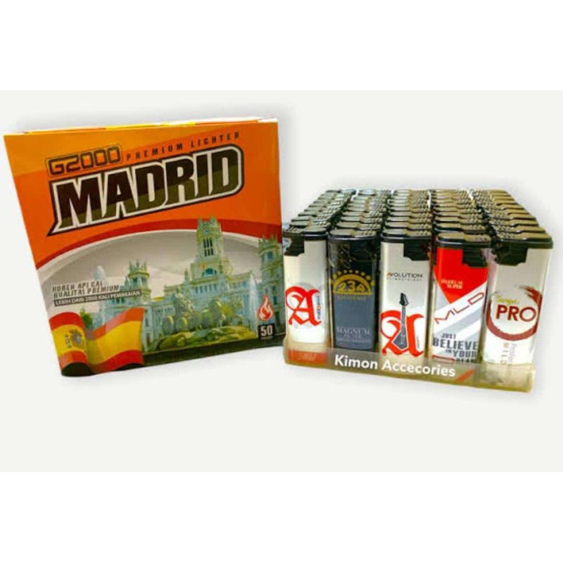 korek api bara G 2000 (Madrid)