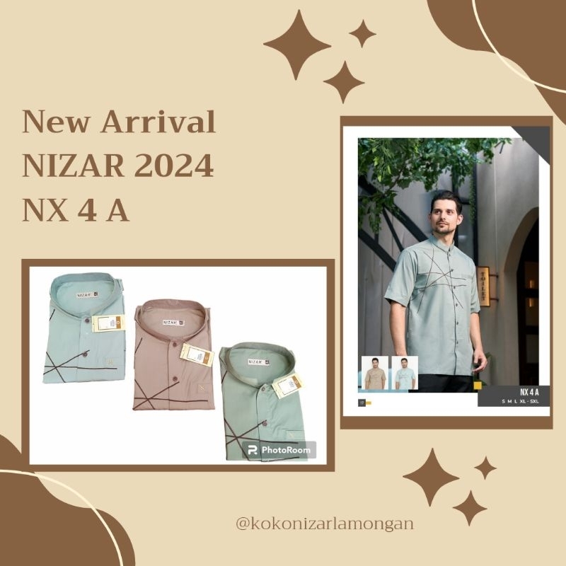 NEW ARRIVAL NIZAR 2024 || BAJU KOKO NIZAR LENGAN PENDEK