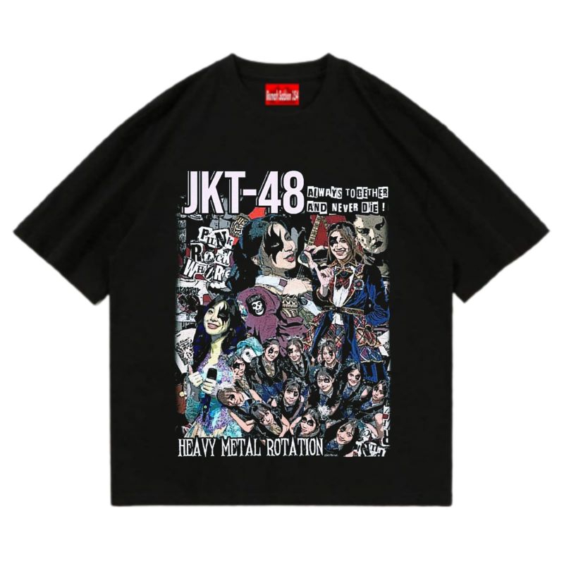 KAOS | TSHIRT | JKT | 48 | PUNK | bootleg | kaos jkt48 vintage baju band pria wanita premium dewasa 
