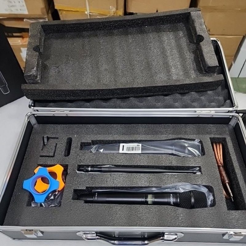 Mic Wireless WISDOM ULTRA Q11 / Q 11 U HF 2 Mic Handel Koper Original