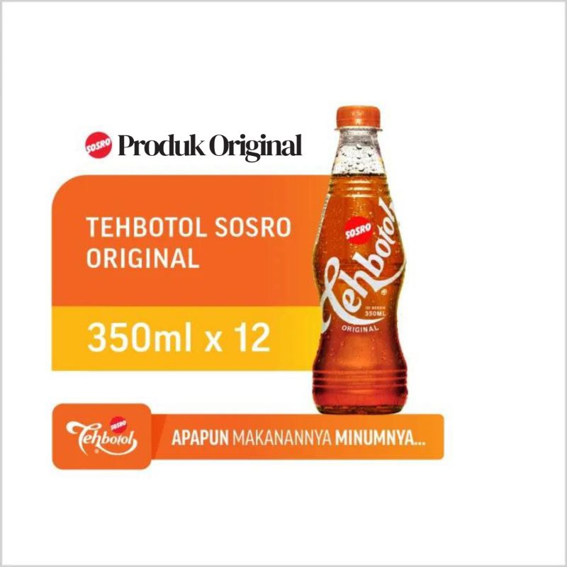 

Teh Botol Sosro Pet 350 ML