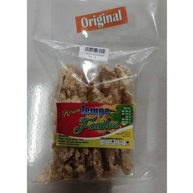 

FANILEE KERIPIK TEMPE ORIGINAL 150GR
