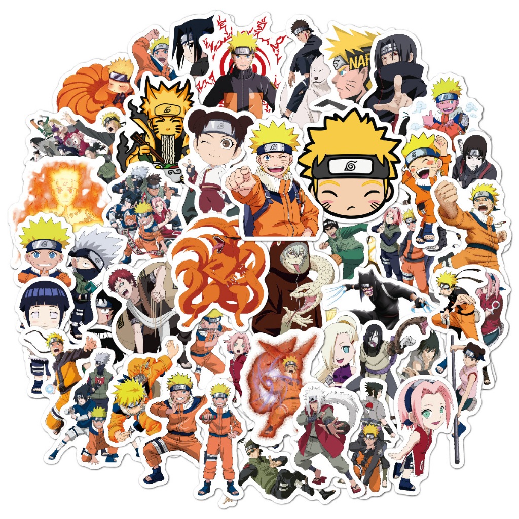 

STIKER VINIL ISI 50 PCS NARUTO 2 JEPANG STICKER ANTI AIR AESTHETIC