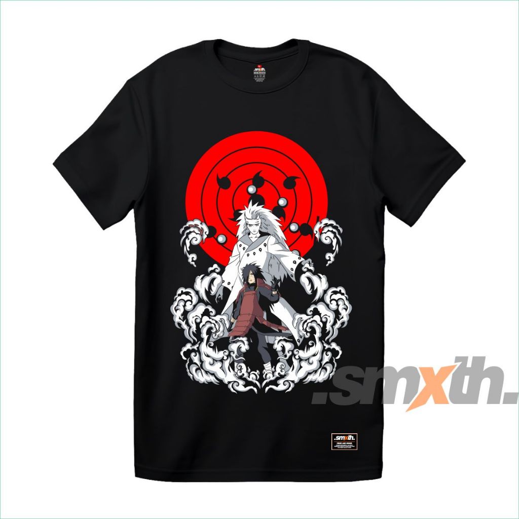 T-Shirt Anime Naruto - Kaos Uchiha Madara - Kaos Uchiha Itachi - Kaos Susanoo - Kaos Clan Uchiha