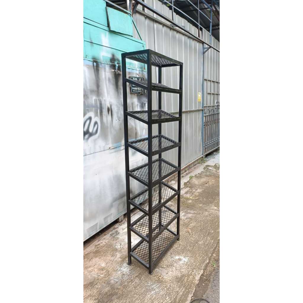 Rak Sepatu Sendal Serbaguna Full Besi Prabot Rumah Tangga Custom