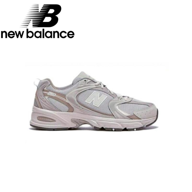 Sepatu New Balance 530 Cream Beige 100% Sneakers Original