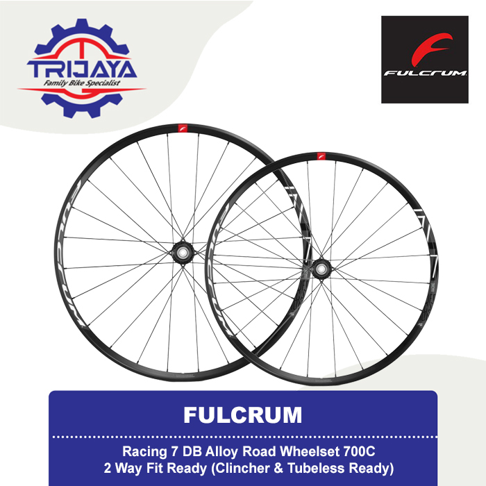 Fulcrum Racing 7 DB C19 Alloy Wheelset Road Bike
