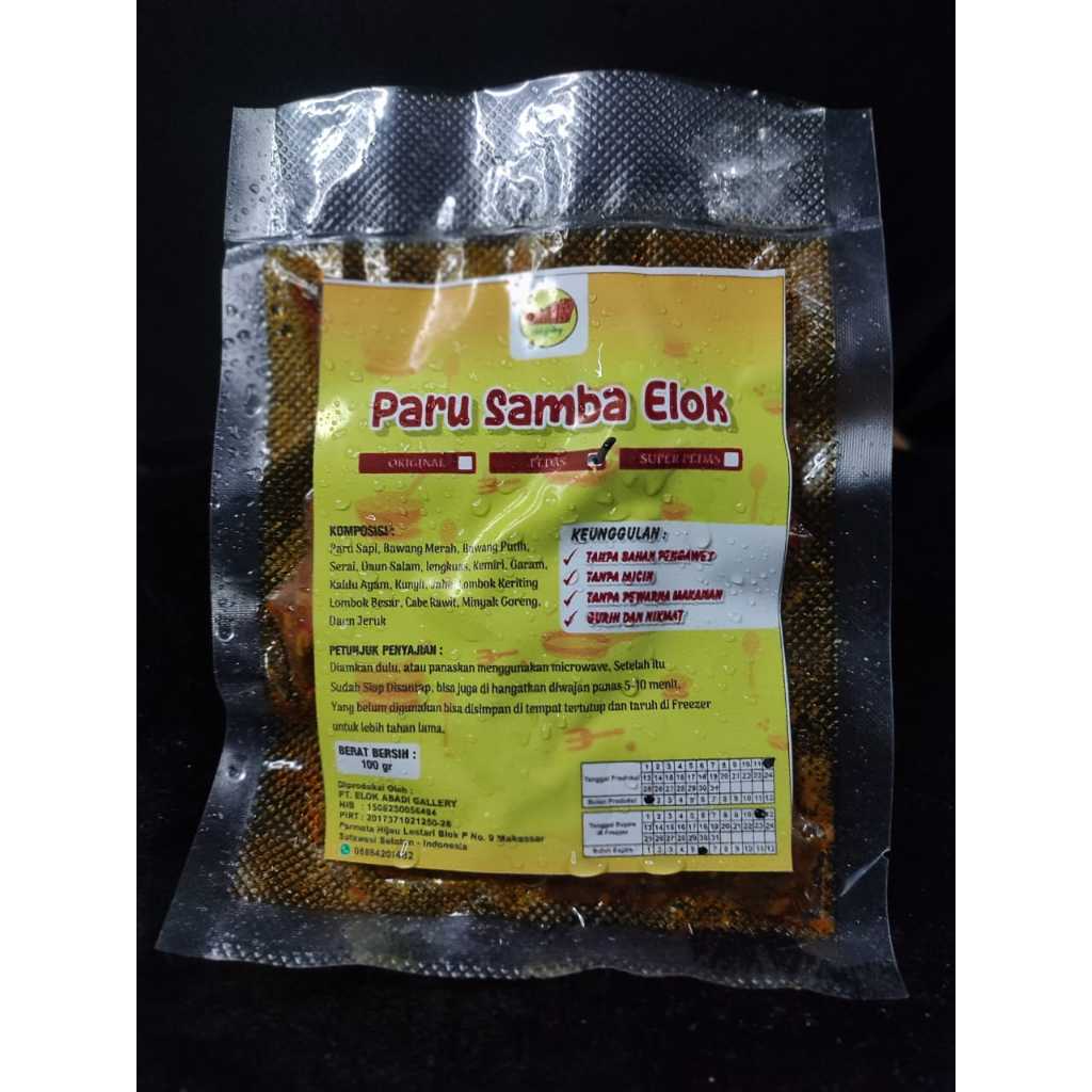 

Paru Samba Elok ( Pedas )