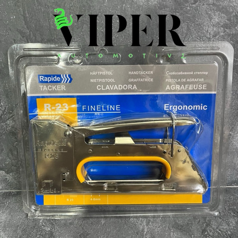 TOP BRAND Staples Gun Tembak Rapide Original 100% Rapid Hekter Tembak Manual angin Tacket R23 Ergono