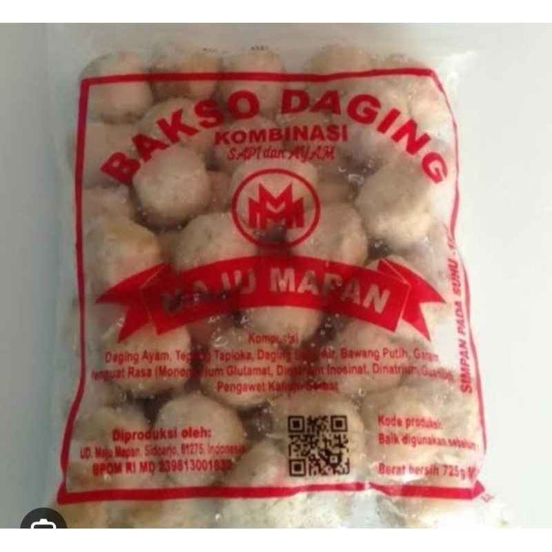 

maju mapan bakso daging 500gr