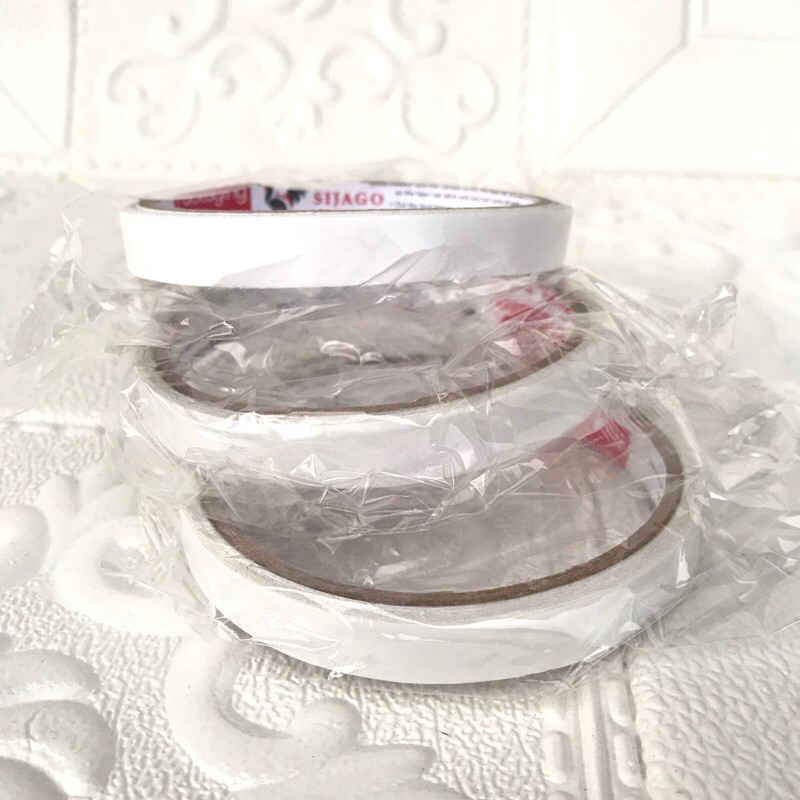 

Isolasi Bolak Balik Kertas Goal Tape 12mm Kecil Murah
