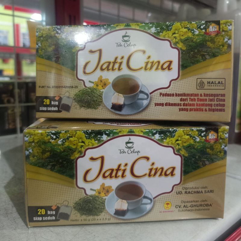 

Teh Herbal Jati Cina Celup Pelangsing Al-Ghuroba Melancarkan Buang Besar, Melenturkan Lemak