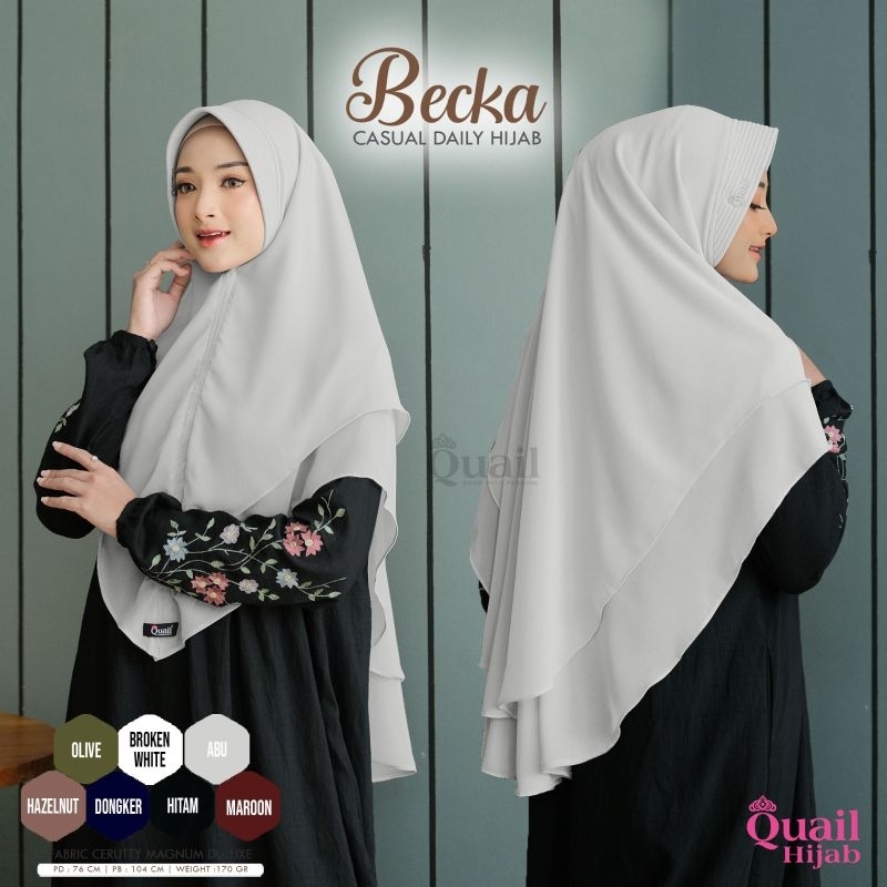 Becka khimar Ori Quail hijab