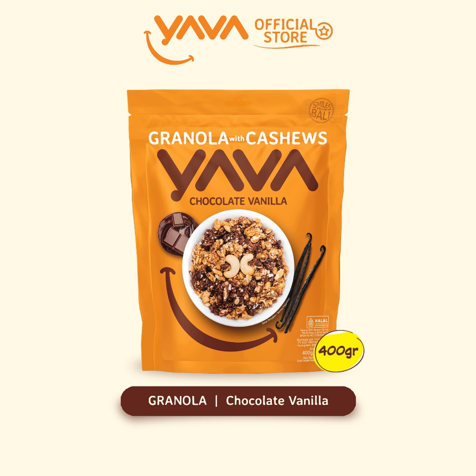 

Super Untung YAVA Granola Chocolate Vanilla 4g