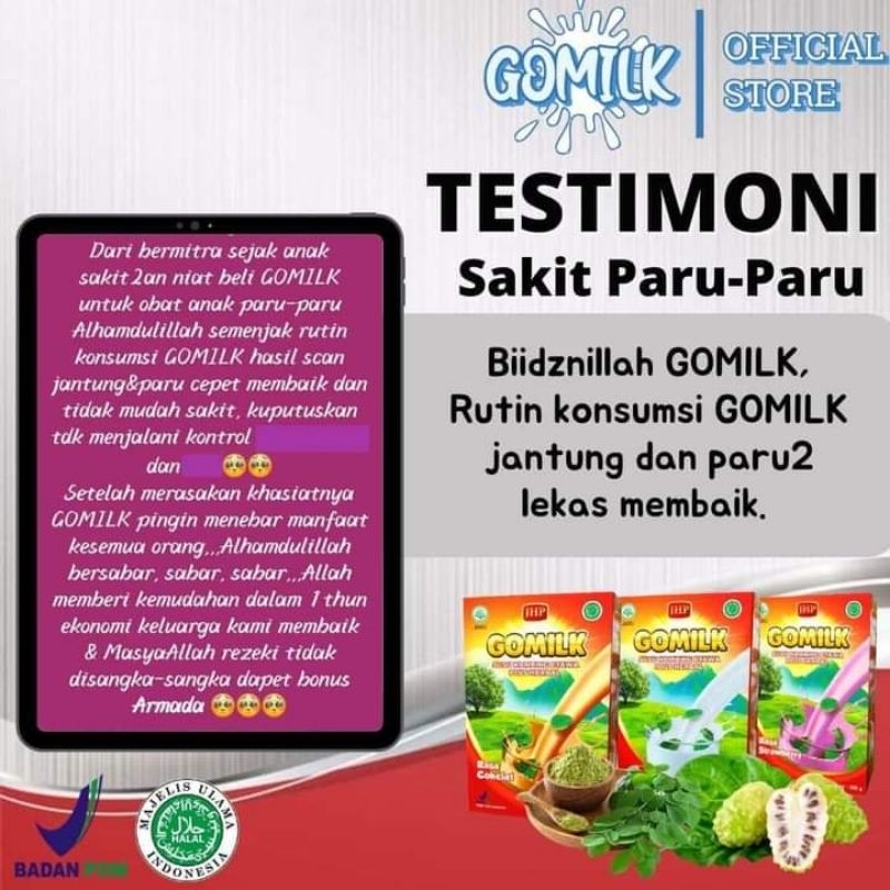 

GOMILK SUSU KAMBING VIRAL