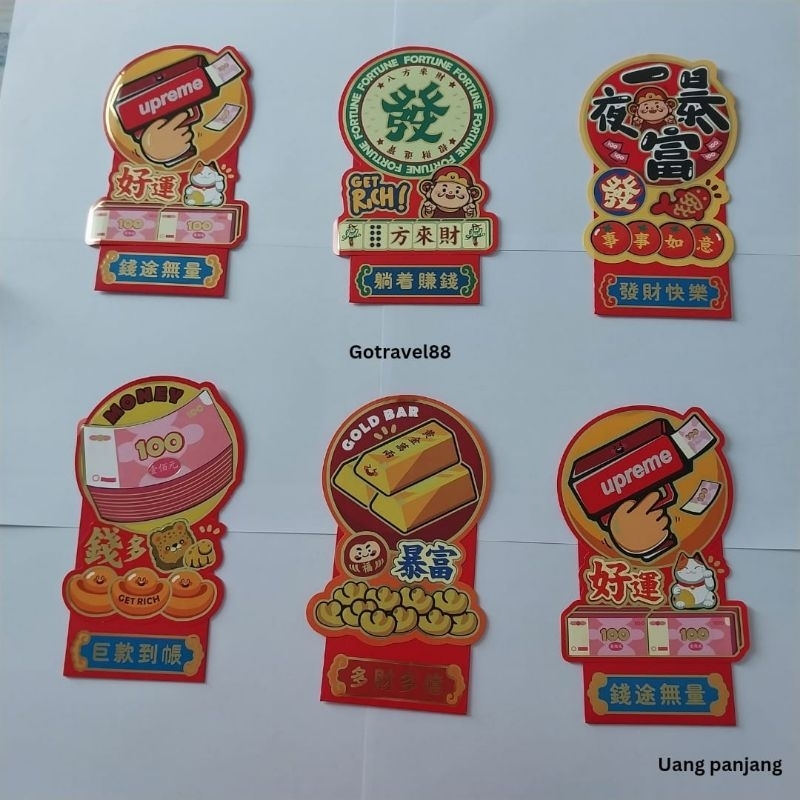 

Angpao CNY karakter lucu gemoy tahun naga