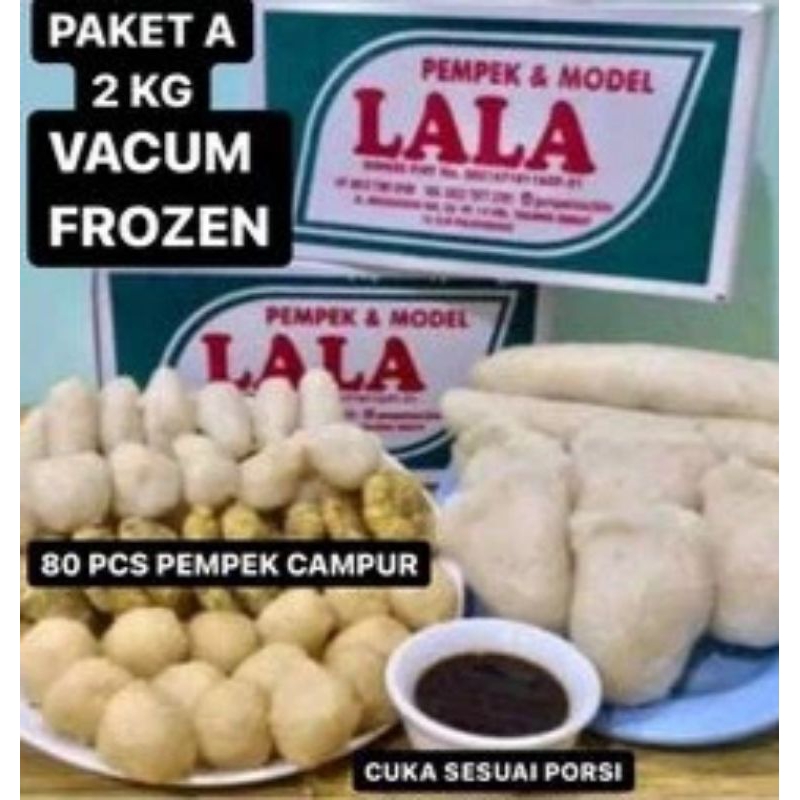 

Pempek Lala26 ilir palembang (isi 80 pcs)