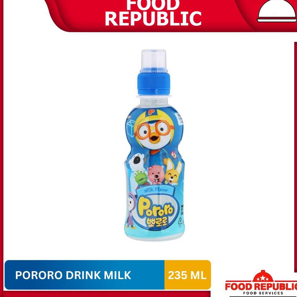 

Lagi Bagus Pororo Drink Minuman Anak 235 ml Strawberry Mangga Blueberry Apel Halal