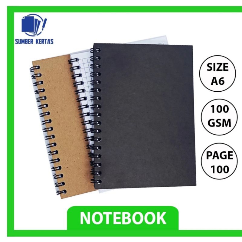 

NOTEBOOK A6/BUKU CATATAN A6/JURNAL HVS A6/NOTEBOOK MURAH