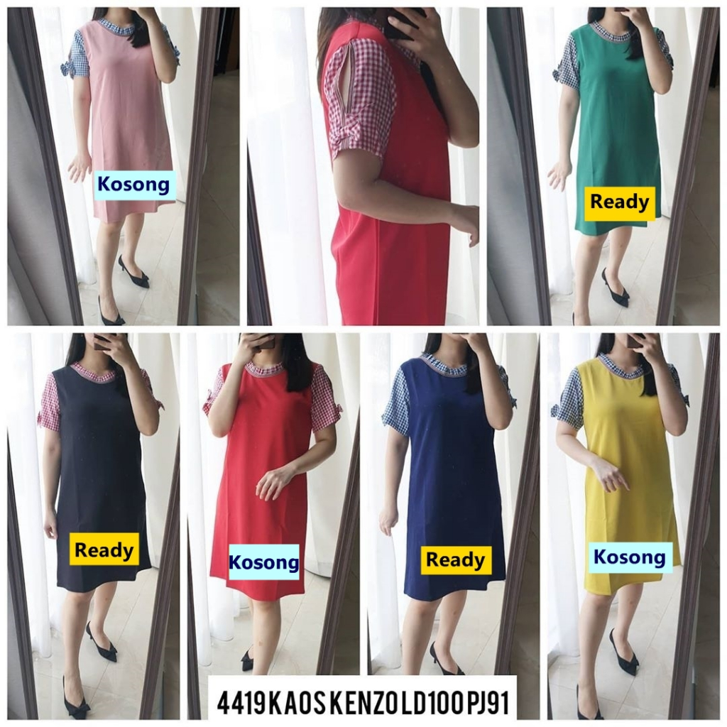 GB Baju Terusan Wanita Casual Maxi Dress