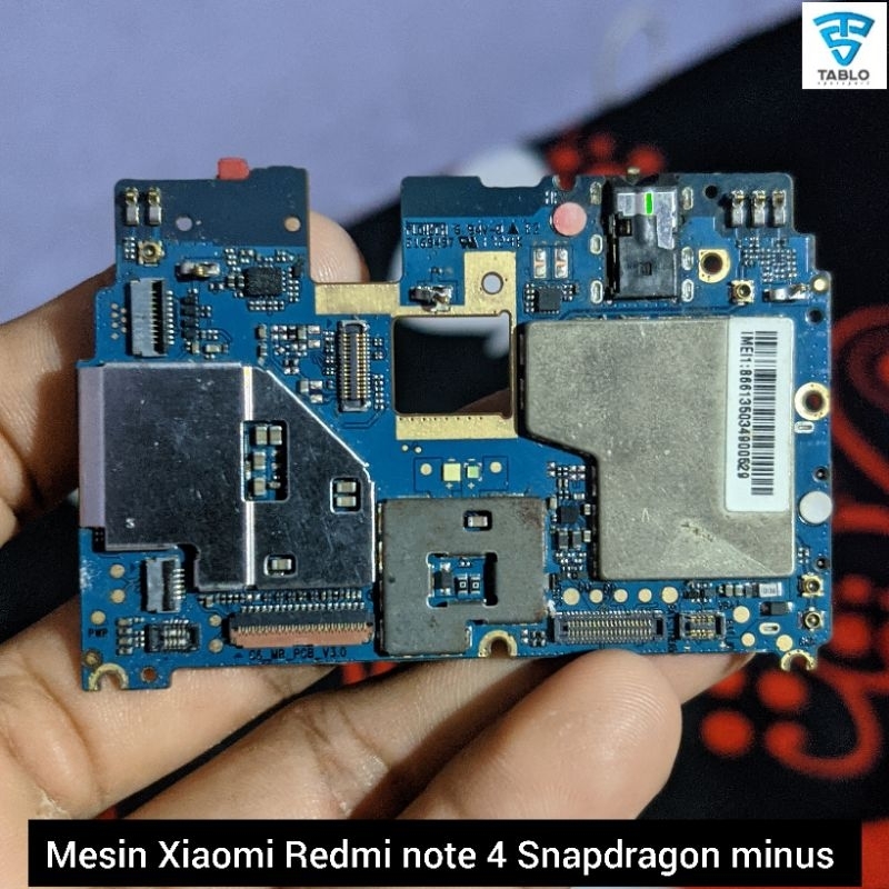 Mesin Xiaomi Redmi note 4 Snapdragon kaleng utuh mati