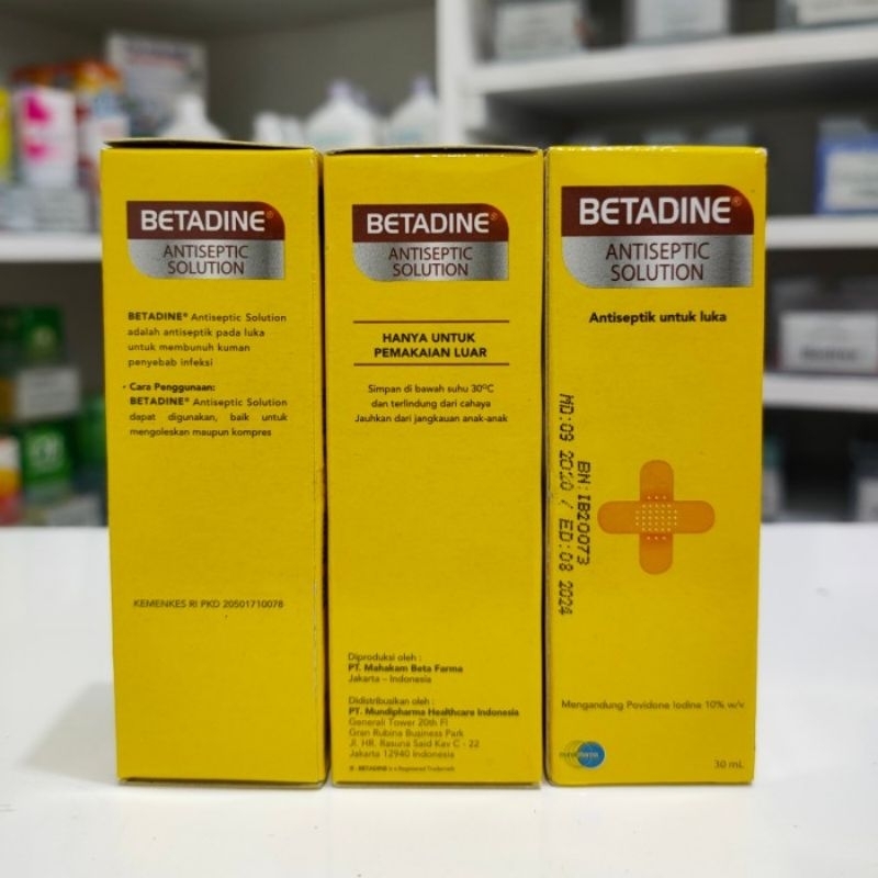 Betadine Povidone 60 Ml