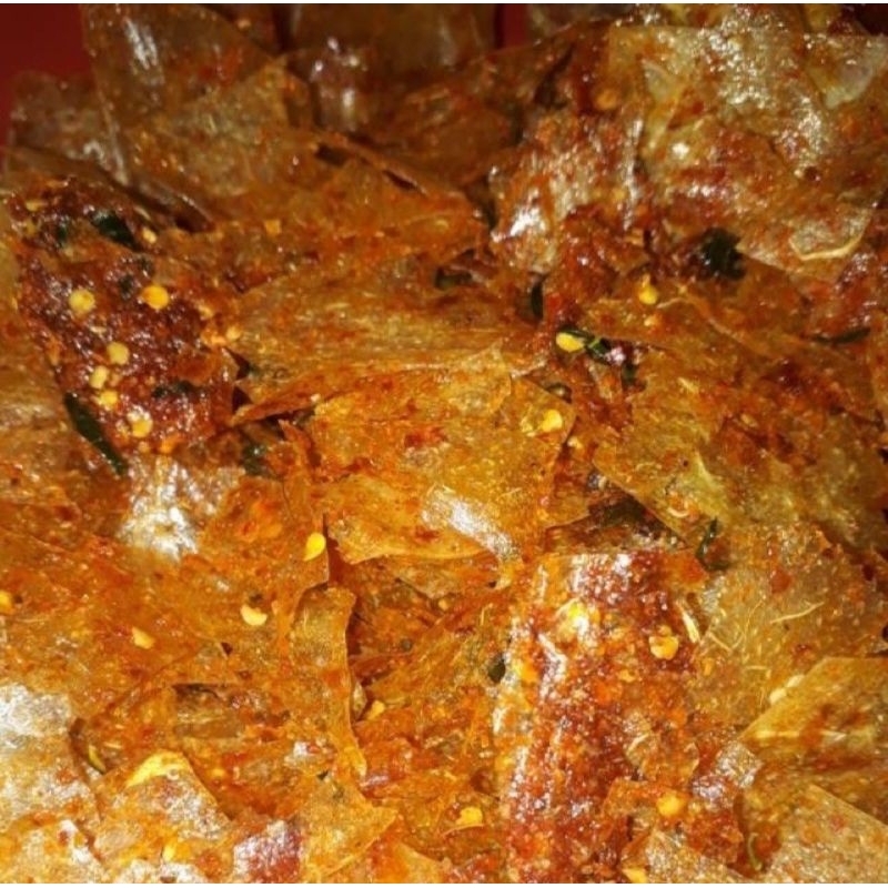 

keripik kaca pedas daun jeruk