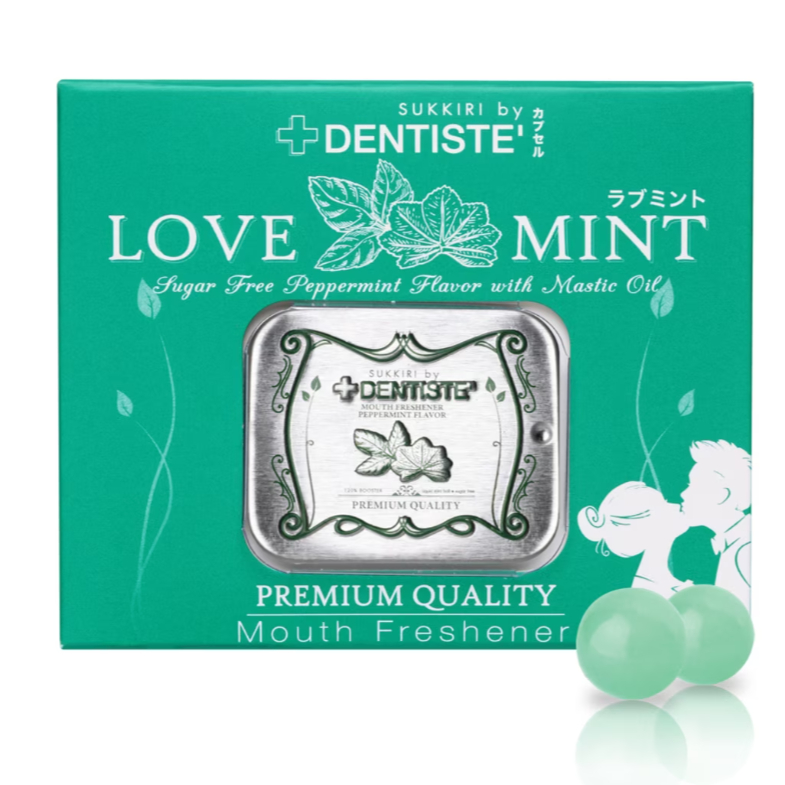 

Denstiste Love Mint Sugar Free Peppermint Mouth Freshener Permen Penyegar Mulut