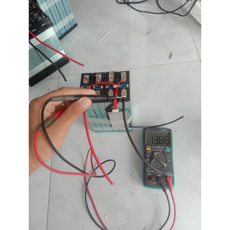 lifepo 4 12v 22a + BMS 100a