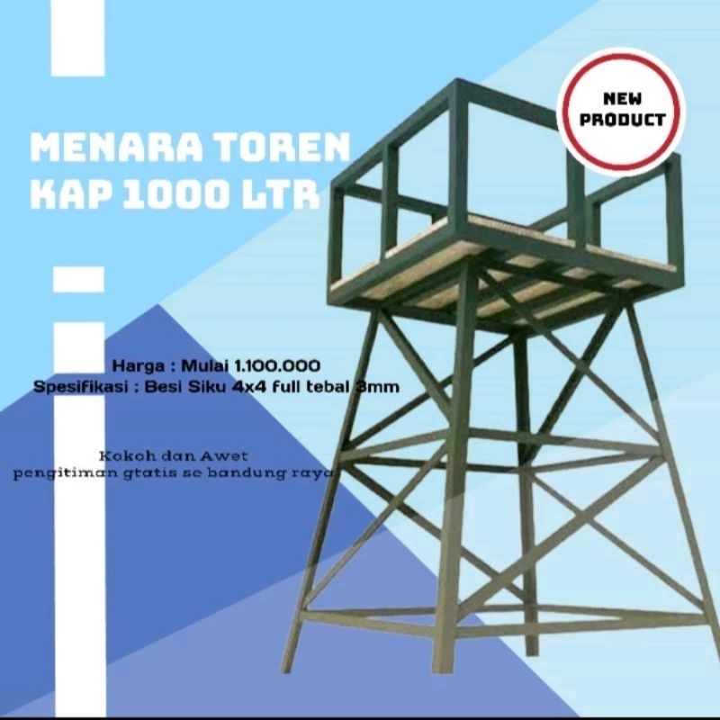 MENARA TOREN / TIANG TOREN 1000 LTR