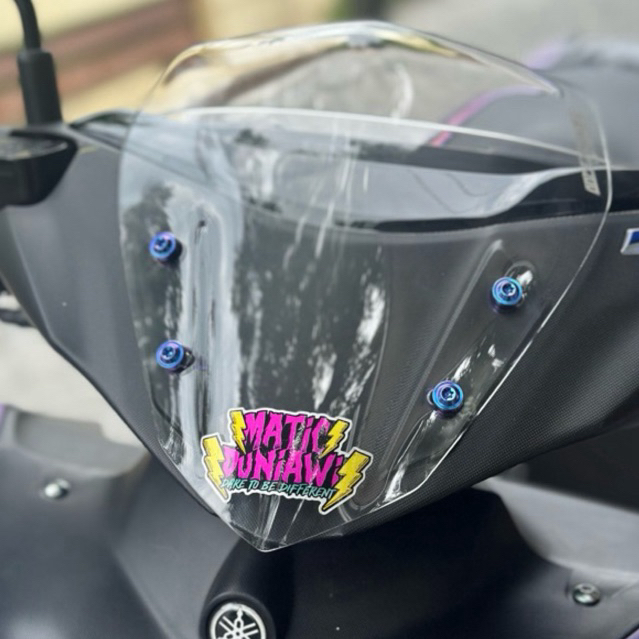 BAUT TITANIUM WINDSHIELD VISOR AEROX