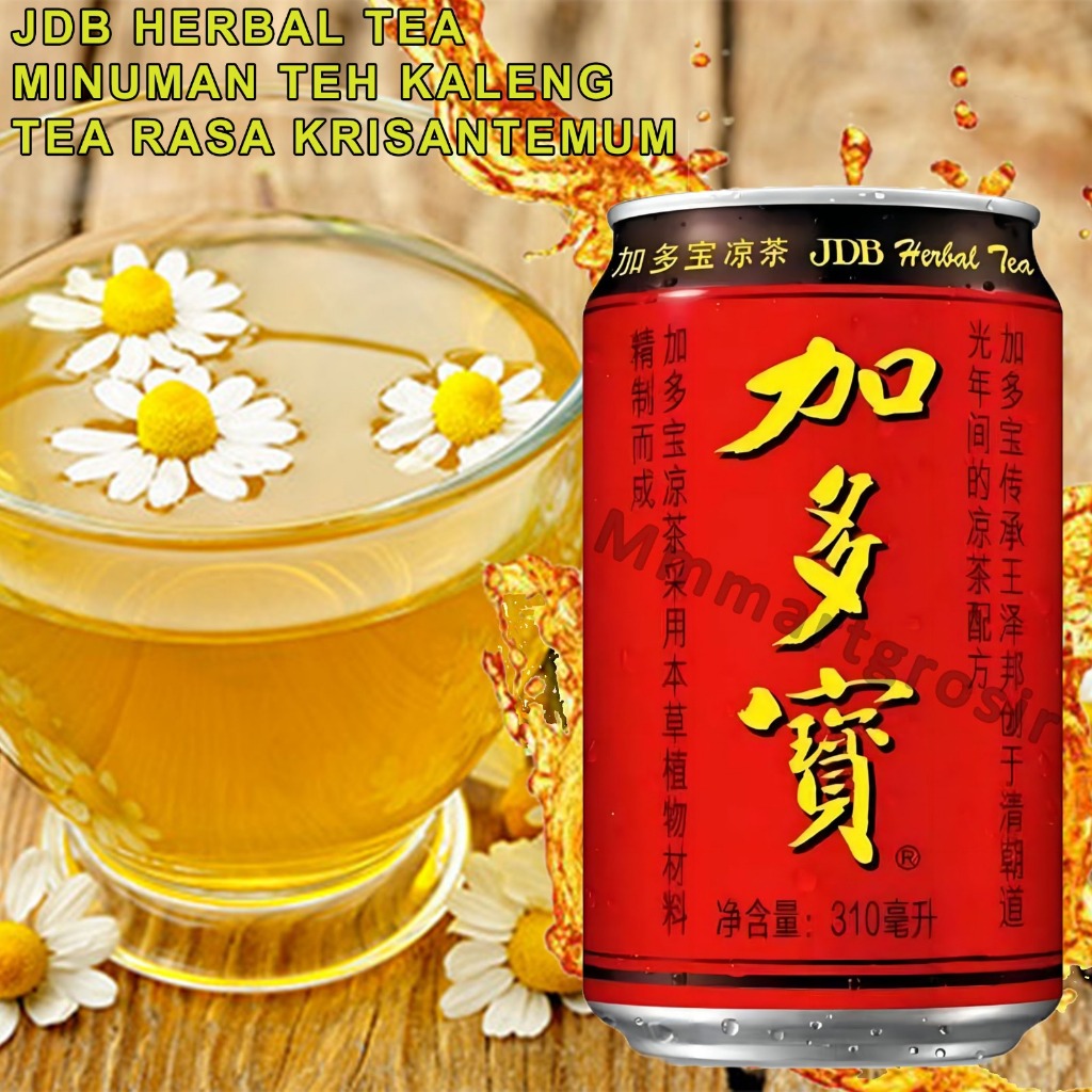 

JDB Herbal Tea / Minuman Teh Kaleng / Tea Rasa Krisantemum / 310ml