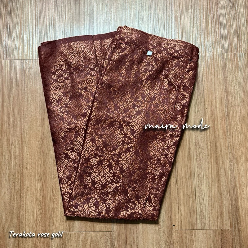Elsbatikmaira -> Rok Songket Span / rok songket jadi / rok songket kebaya / rok songket span siap pa