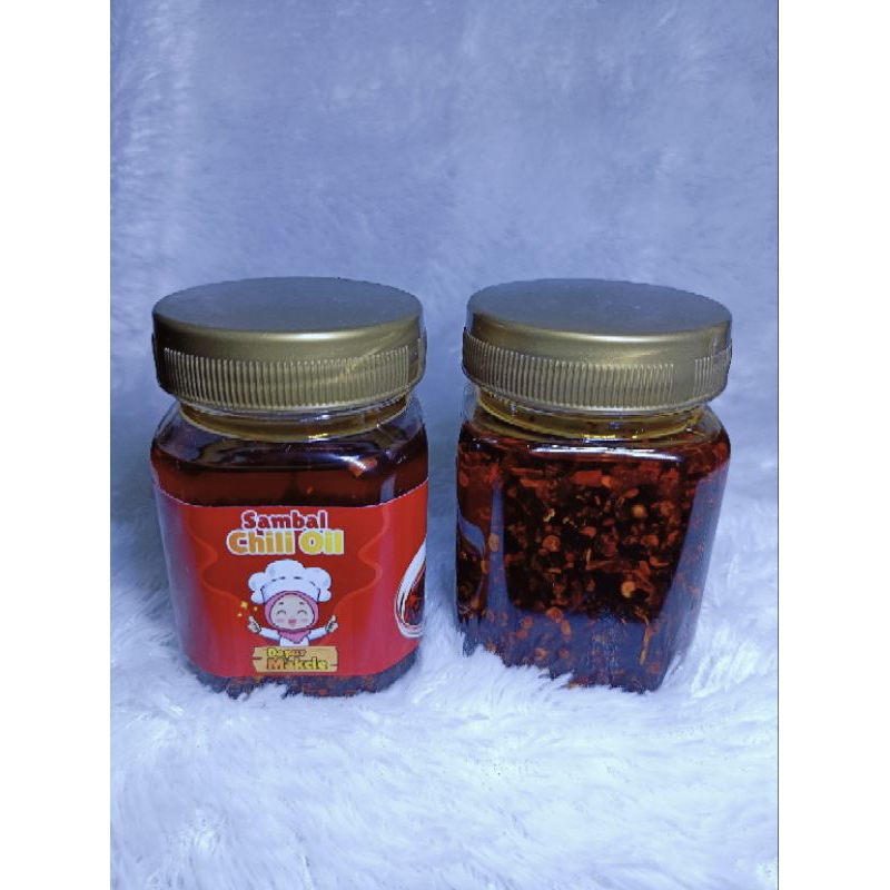 

CHILLI OIL MINYAK CABAI 200ML|Paket 2toples
